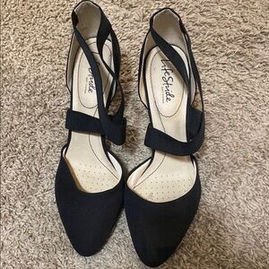 Life Stride Black Elegant Heels